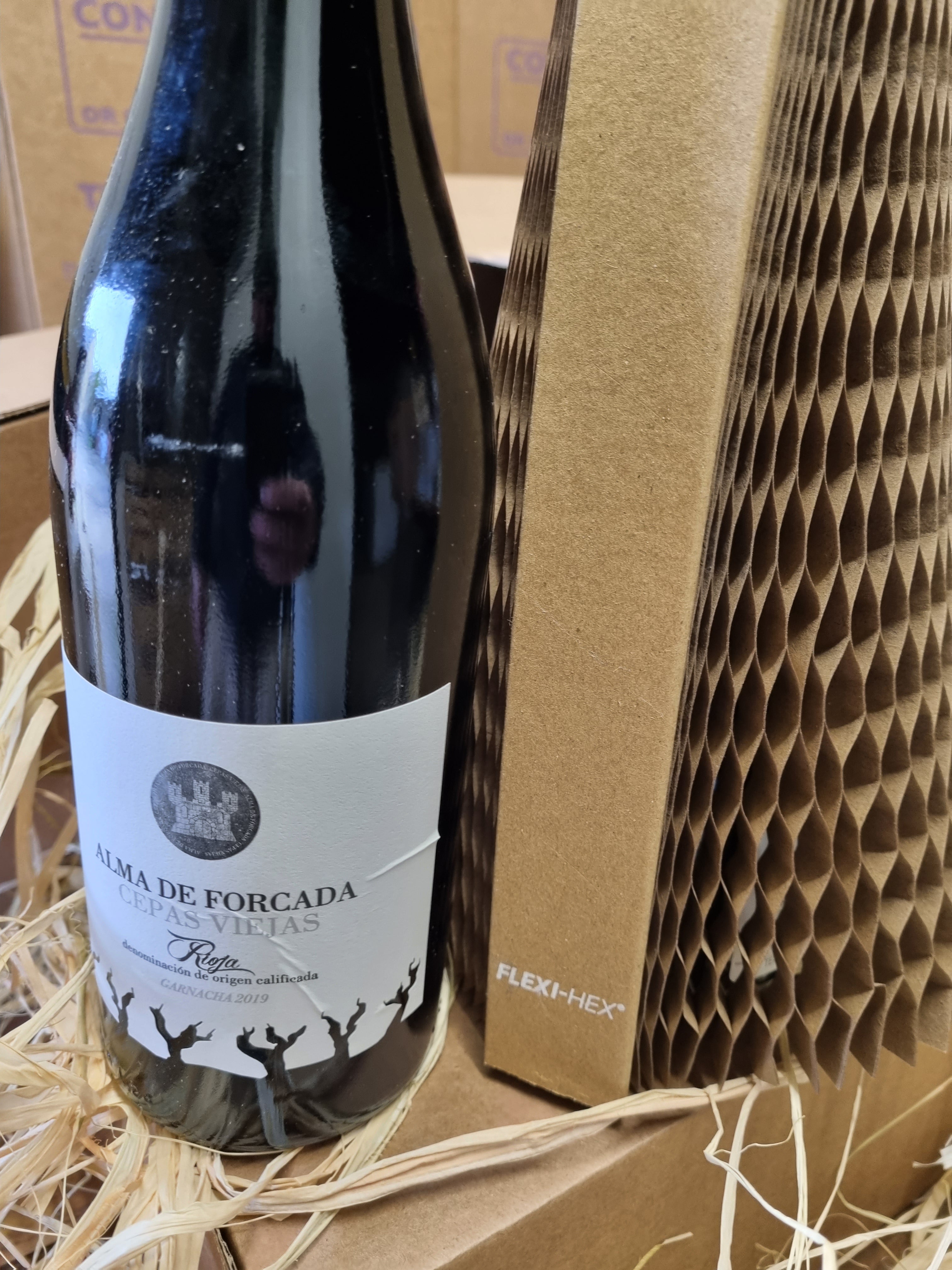 Alma de Forcada Rioja TRIPLE TROPHY WINNER in Flexi Hex packaging INCLUDES mainland UK delivery